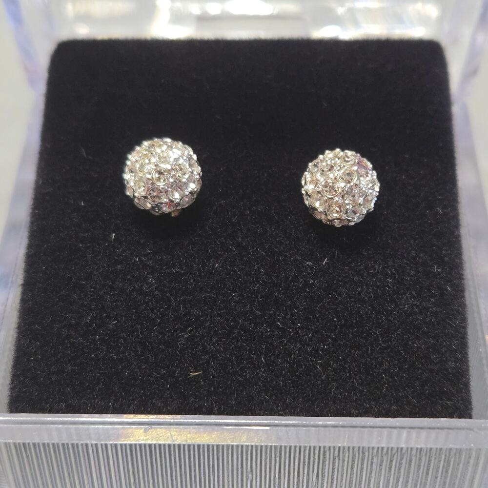 Austrian Crystal Cluster Stud Earrings Surgical Steel Posts